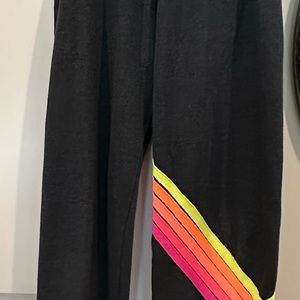 Aviator Nation Chevron Stripe sweatpants